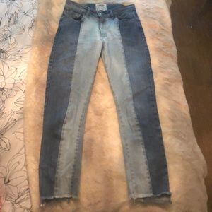 revice two toned jeans
